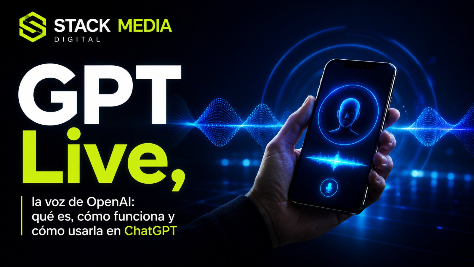 GPT Live, la voz de OpenAI: qué es, cómo funciona y cómo usarla en ChatGPT.