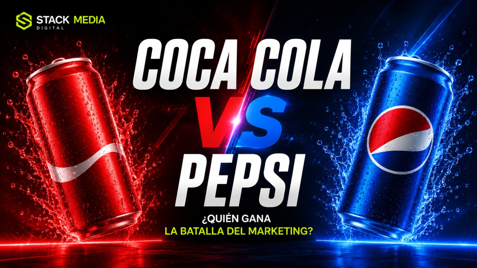 Coca Cola vs Pepsi: la guerra del marketing que lleva más de un siglo.